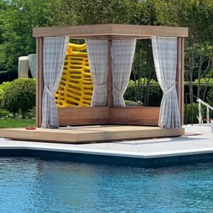 pergola outdoor curtains