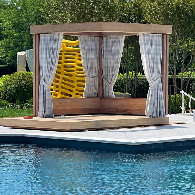 pergola outdoor curtains