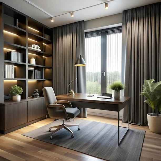 made to measure office curtains