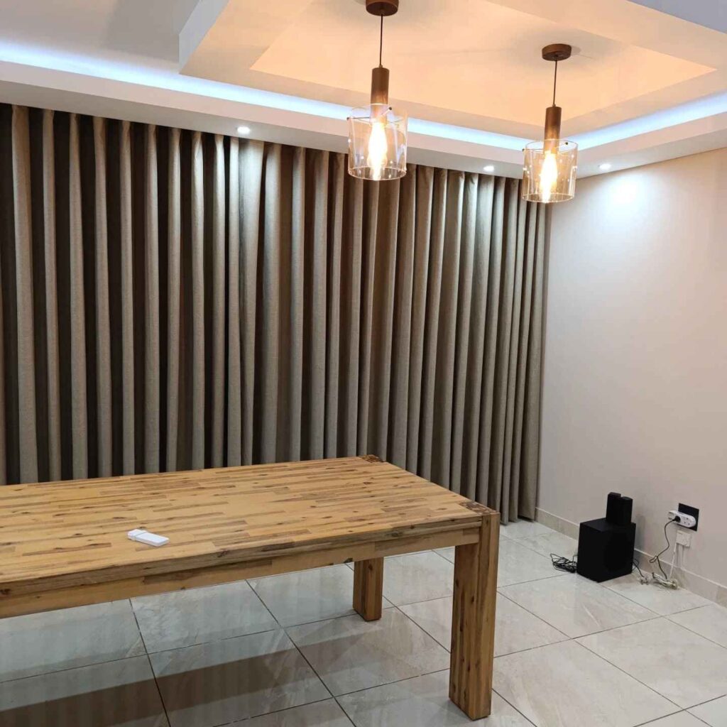 Custom Light-Blocking Curtains