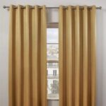 Eyelet Curtains - Yellow