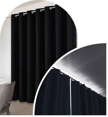 sound isolation curtain