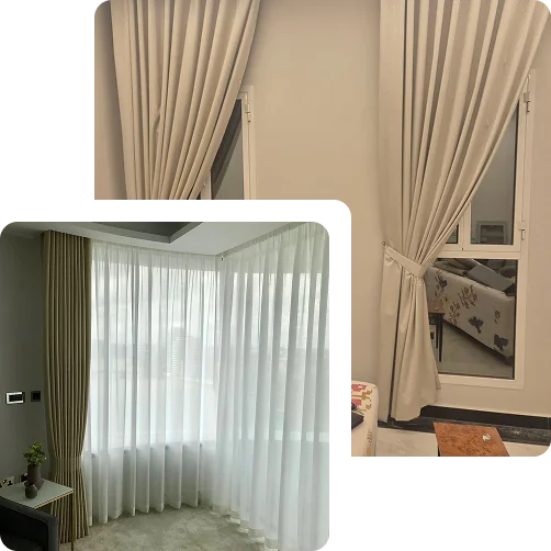 stylish window curtains dubai