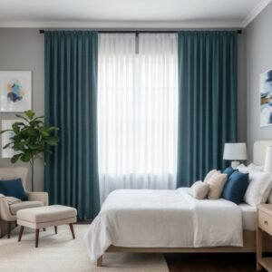 bedroom soundproof curtains