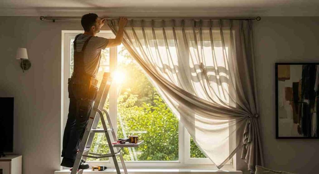Curtain Fixing in Dubai