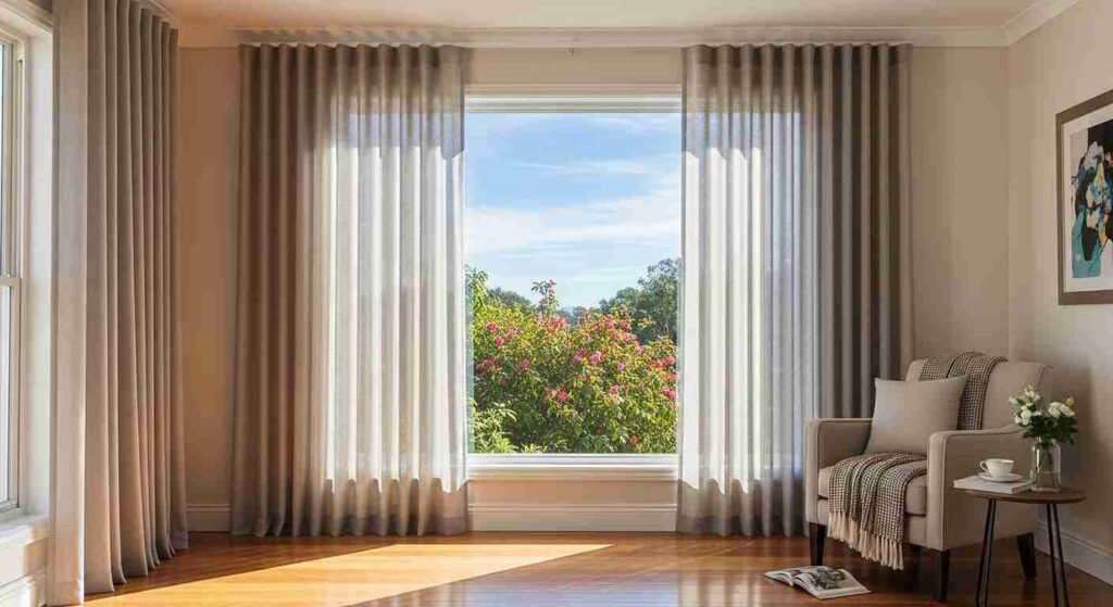 Living Room Curtains Dubai