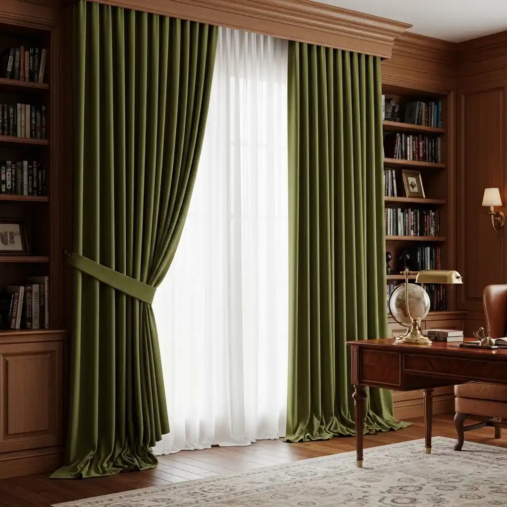 Modern american style curtain