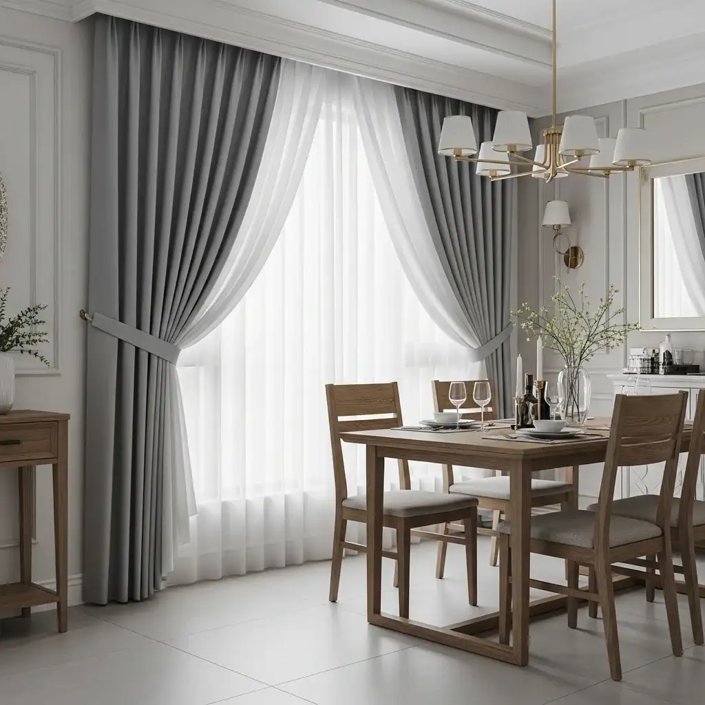 best American style curtains