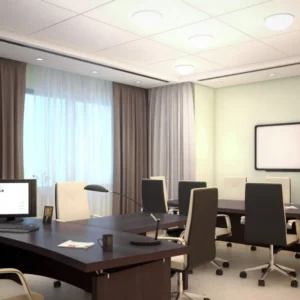 wave blackout office curtains