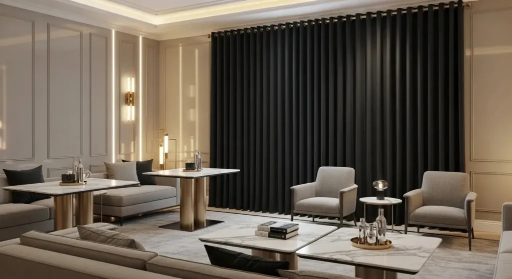 Elegant Blackout Eyelet Curtains