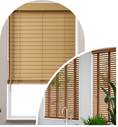wooden blinds store