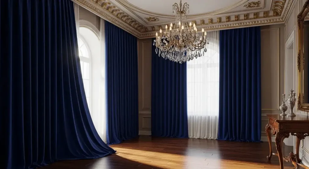 Purple Floor To Ceiling Curtains