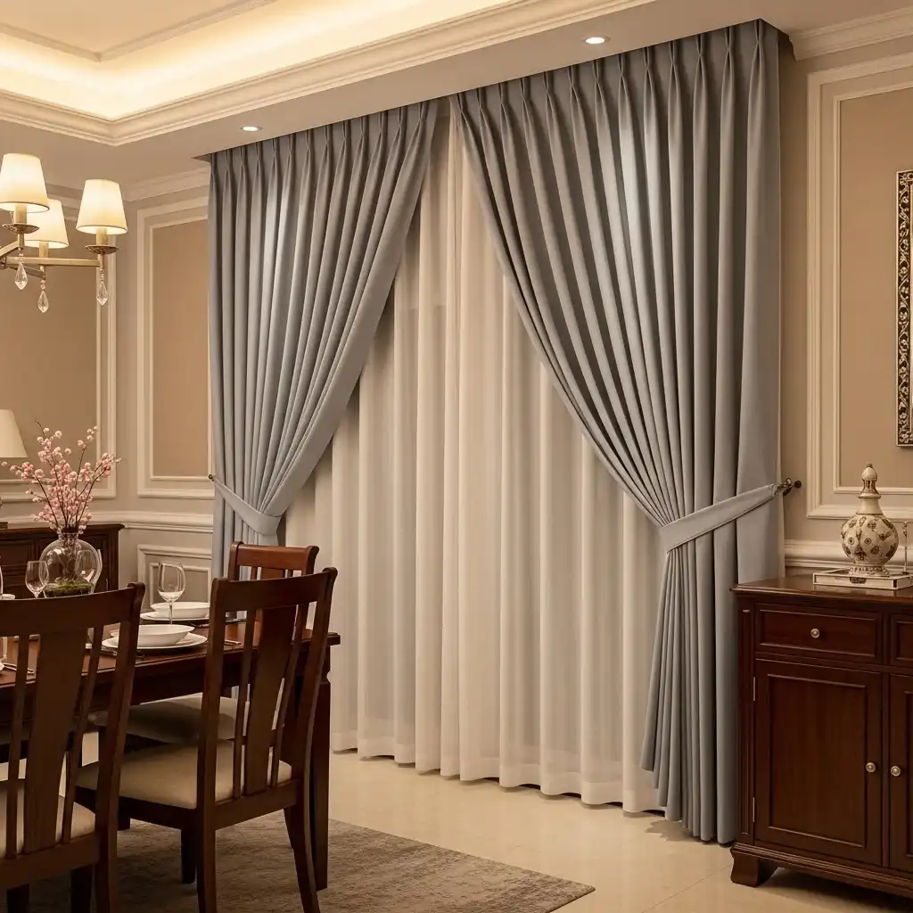 dining room curtains