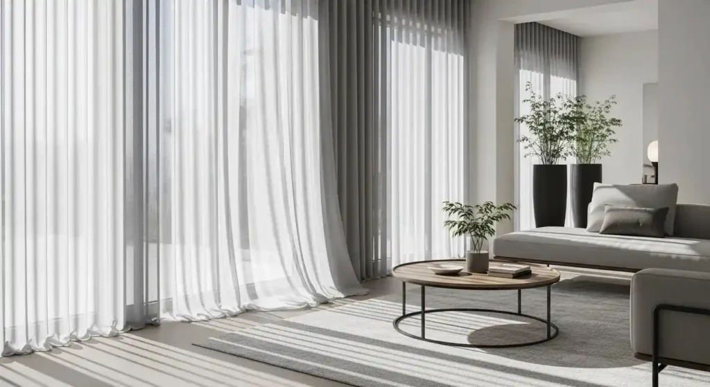 luxury eyelet sheer crtains