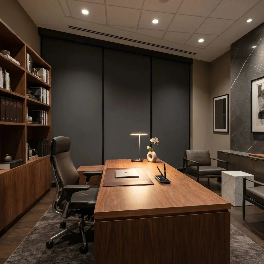 Office blackout curtains dubai
