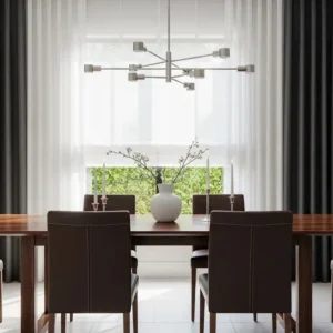 Layer Sheer and Blackout Curtains