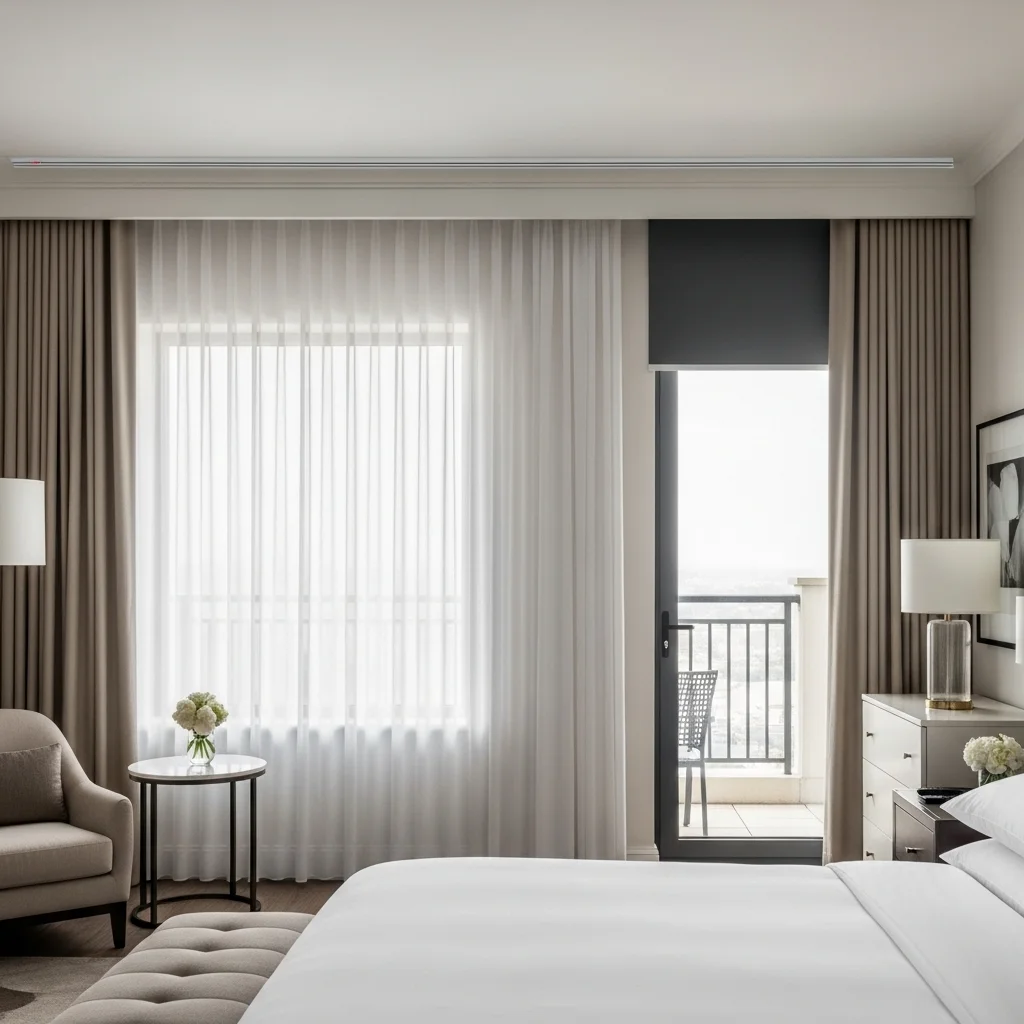 sheer linen wave curtains