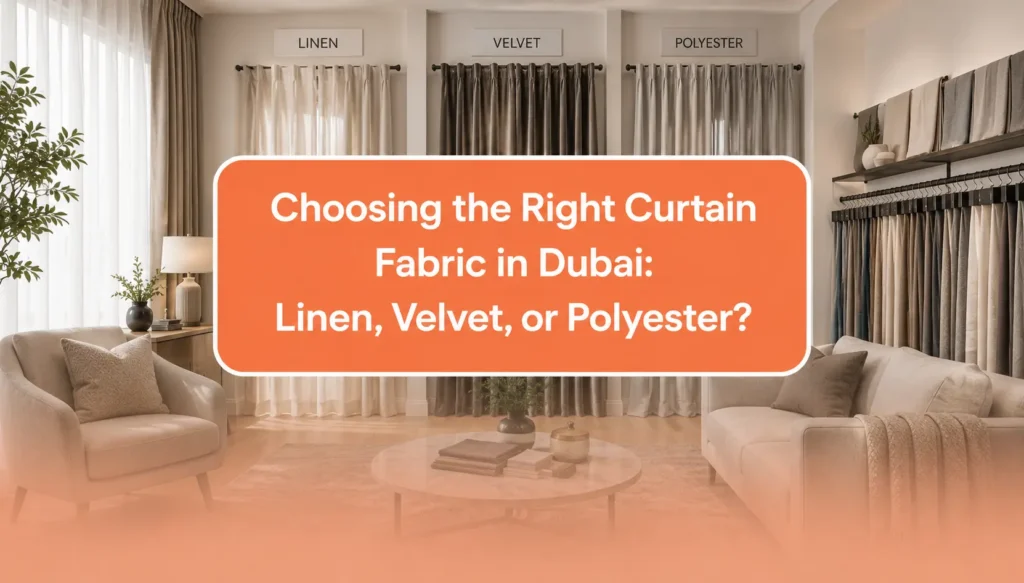 the best fabric of curtains for dubai homes