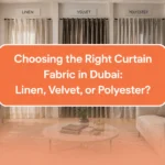 the best fabric of curtains for dubai homes