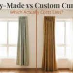 Ready-Made vs Custom Curtains in Dubai