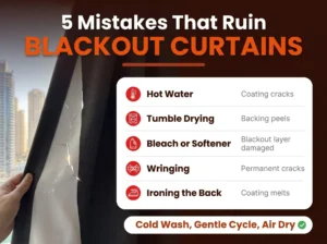 Mistakes That Ruin Blackout Curtains